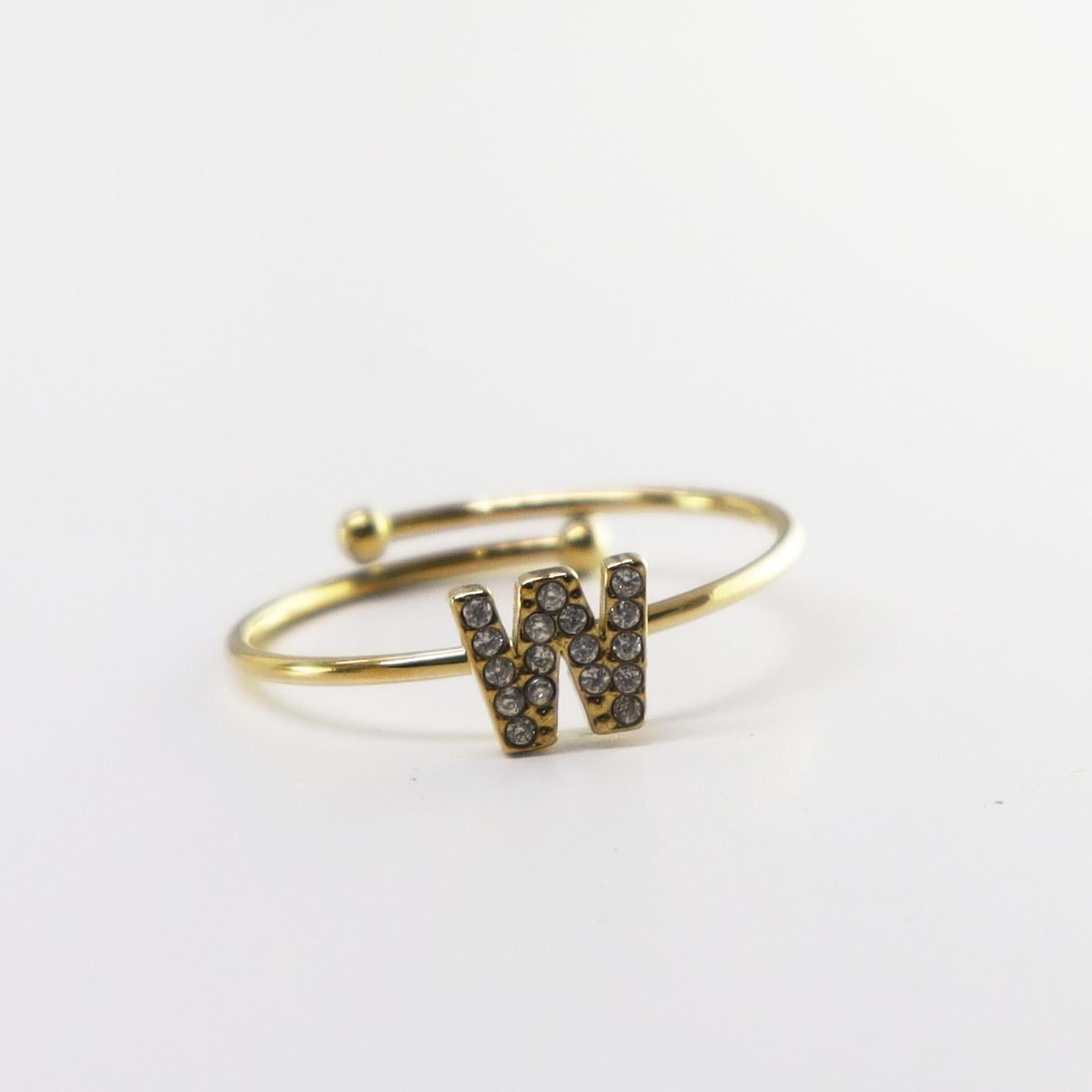 Lux — modelo Anillo personalizado con letra (imagen 22)