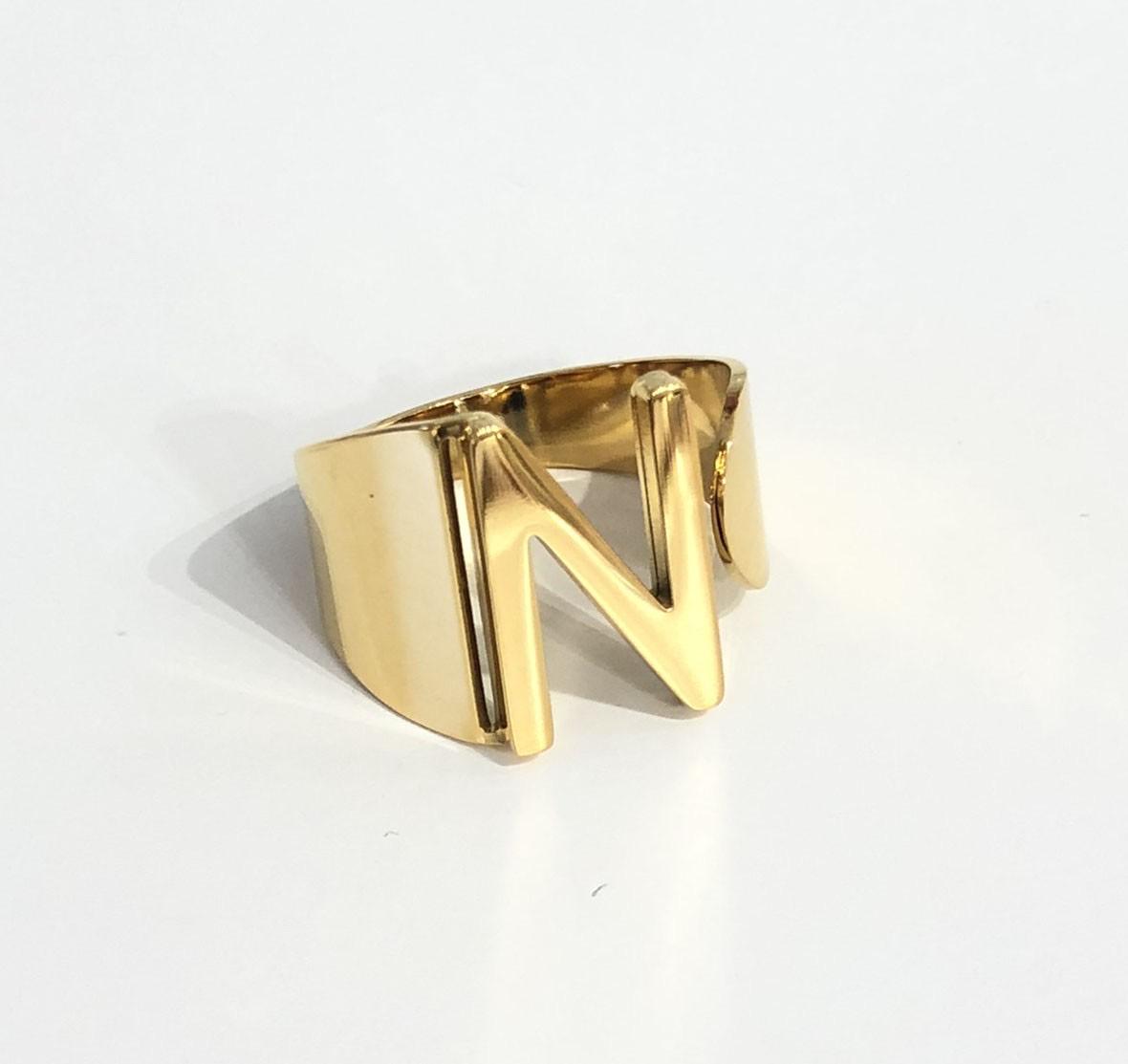 Scar — modelo Anillo personalizado con inicial (imagen 14)