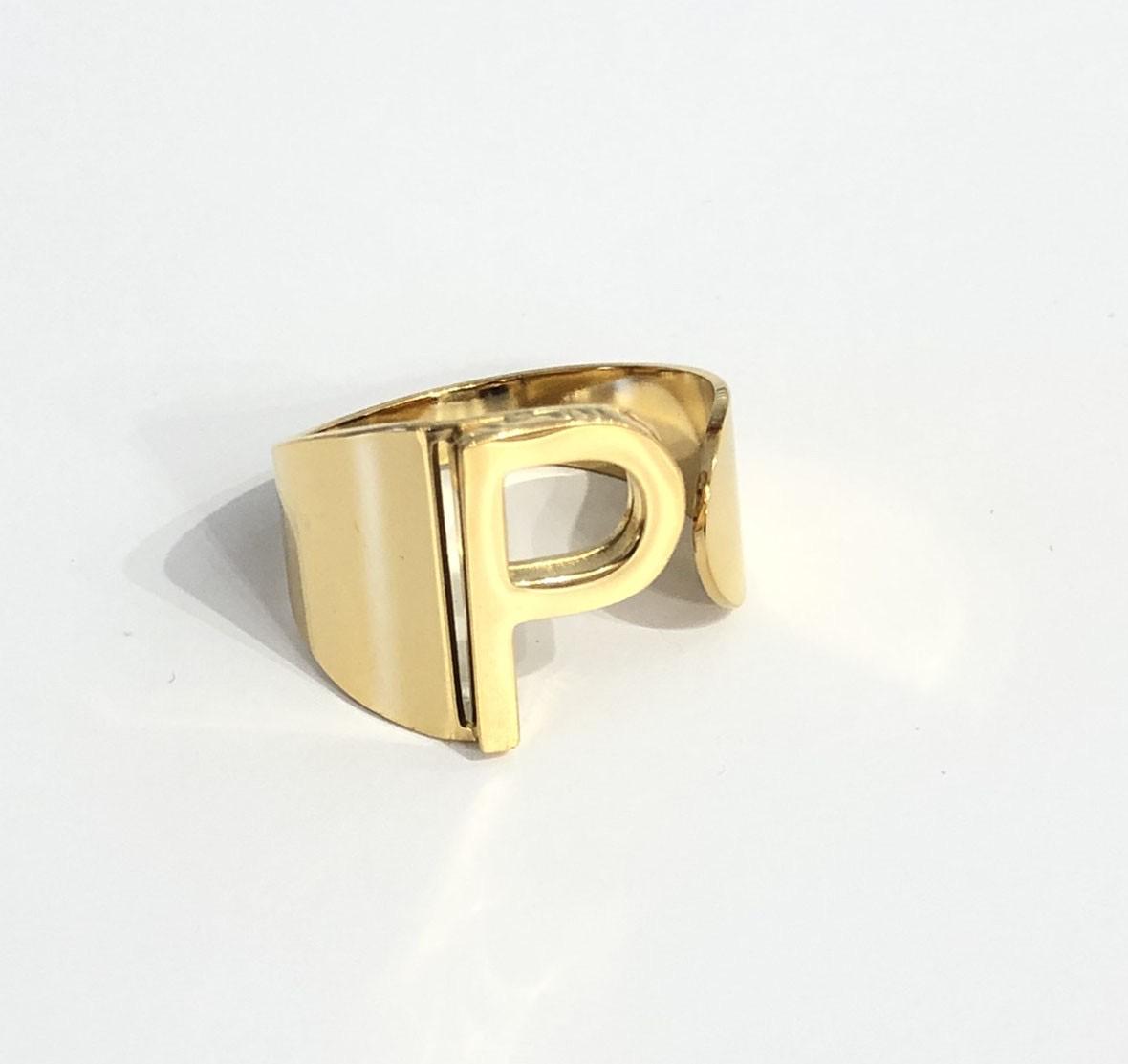 Scar — modelo Anillo personalizado con inicial (imagen 16)