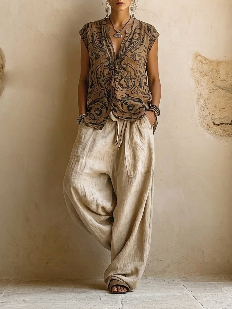 Conjunto bohemio fluido en capas — modelo Julia (imagen 2)