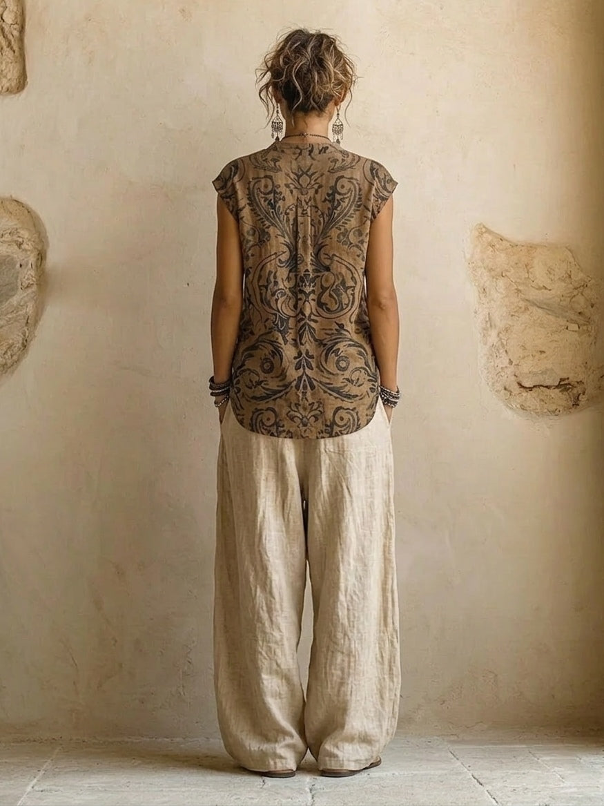 Conjunto bohemio fluido en capas — modelo Julia (imagen 4)