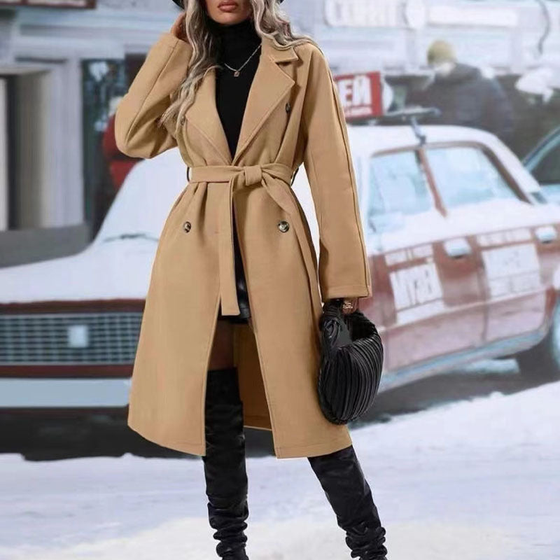 Gabardina Con Cinturón — modelo Isabel (imagen 2)