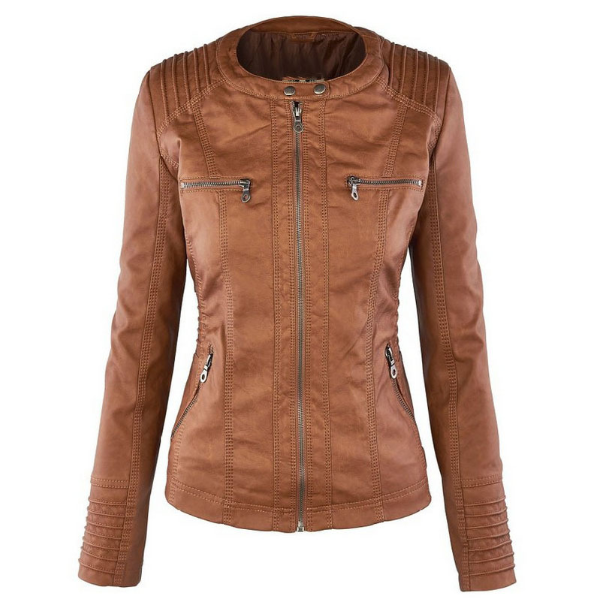 Chaqueta De Cuero — modelo Nuria (imagen 12)