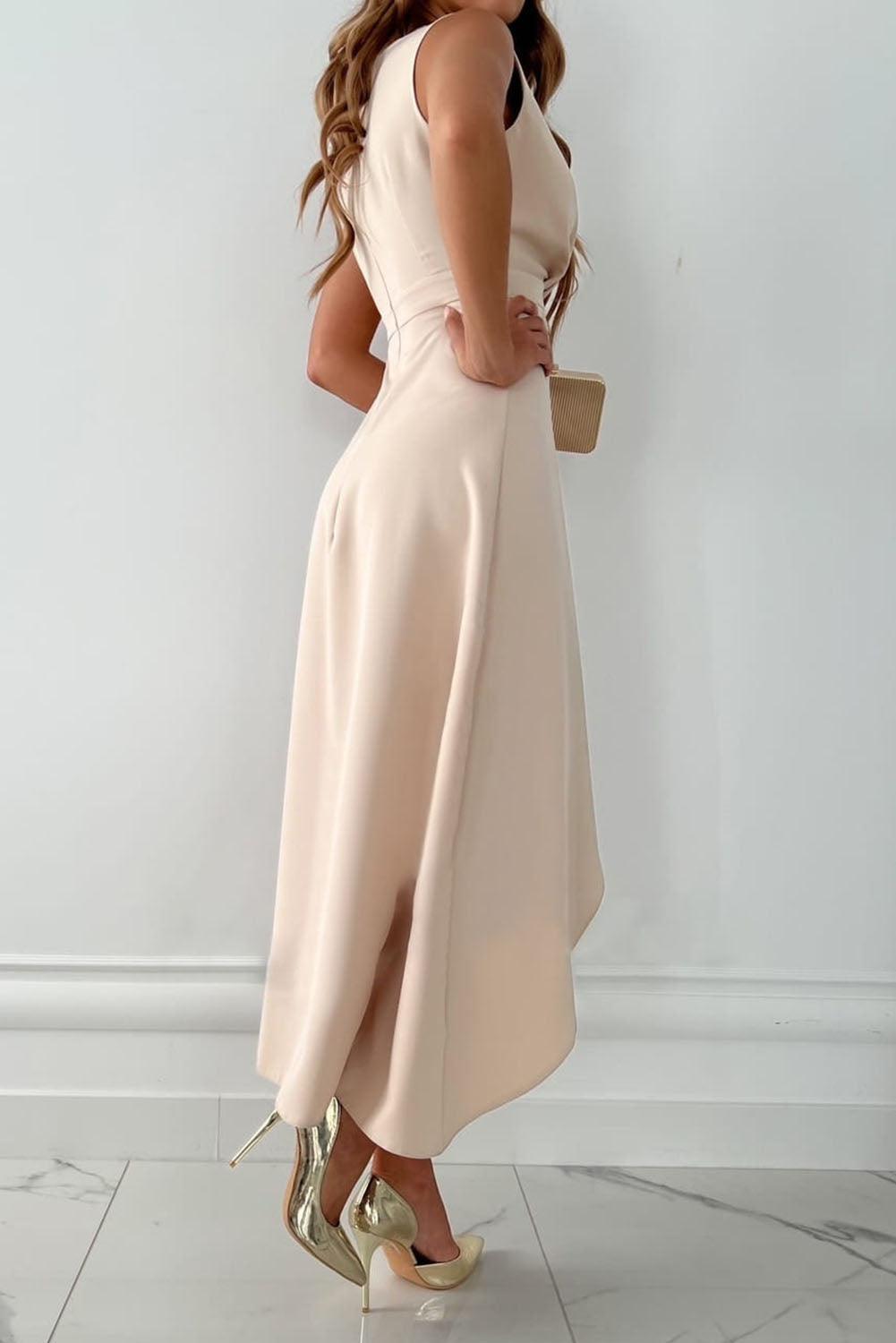 Vestido Mandy™ - Midi Envolvente con Escote en V (imagen 2)