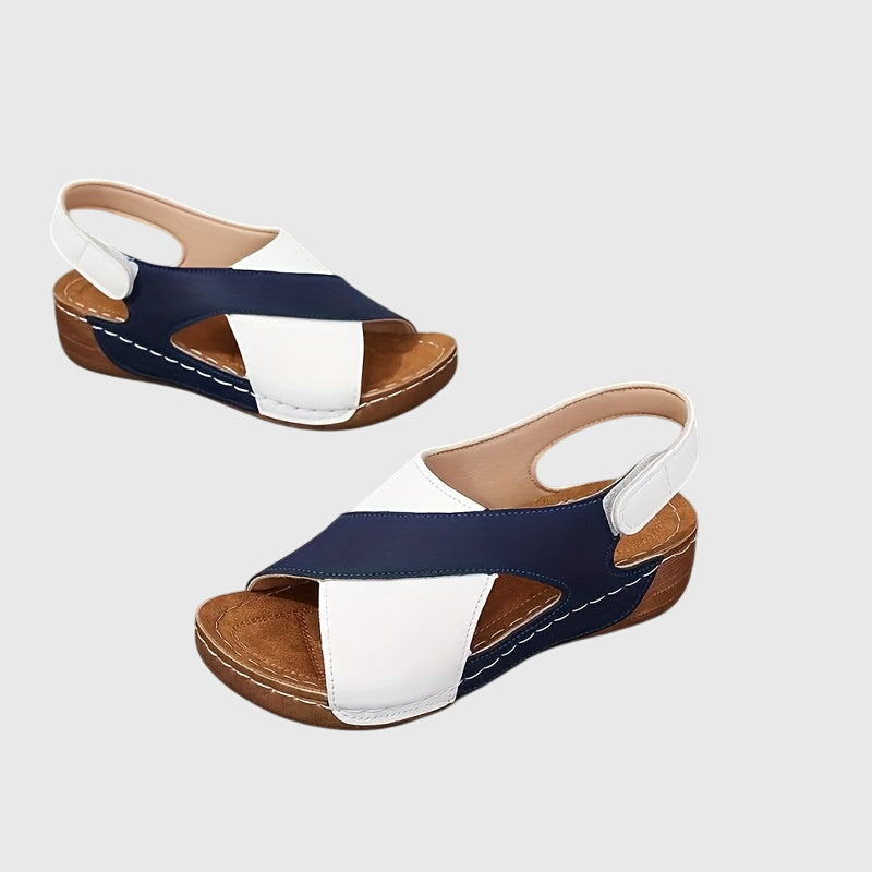 Sandalias de ante con plantilla de confort — modelo Angelina (imagen 3)