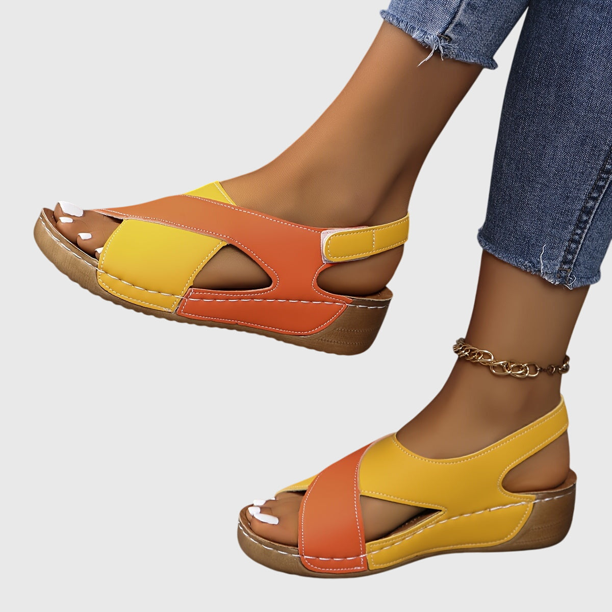 Sandalias ligeras para el día a día — modelo Noiré (imagen 2)