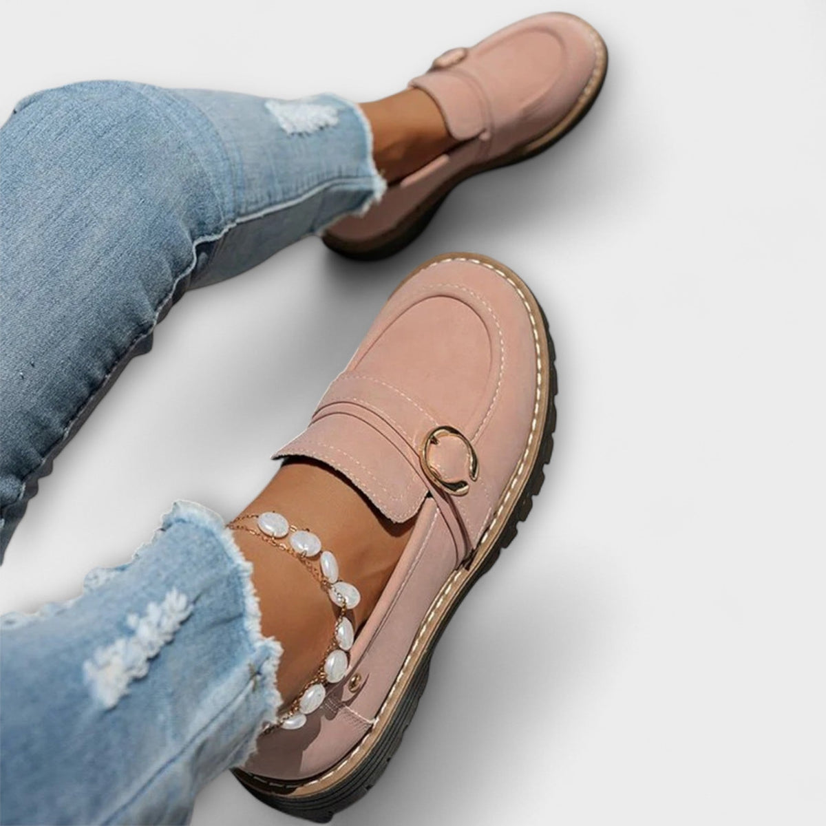 Mocasines Casual de Punta Redonda — modelo Lora™ (imagen 13)