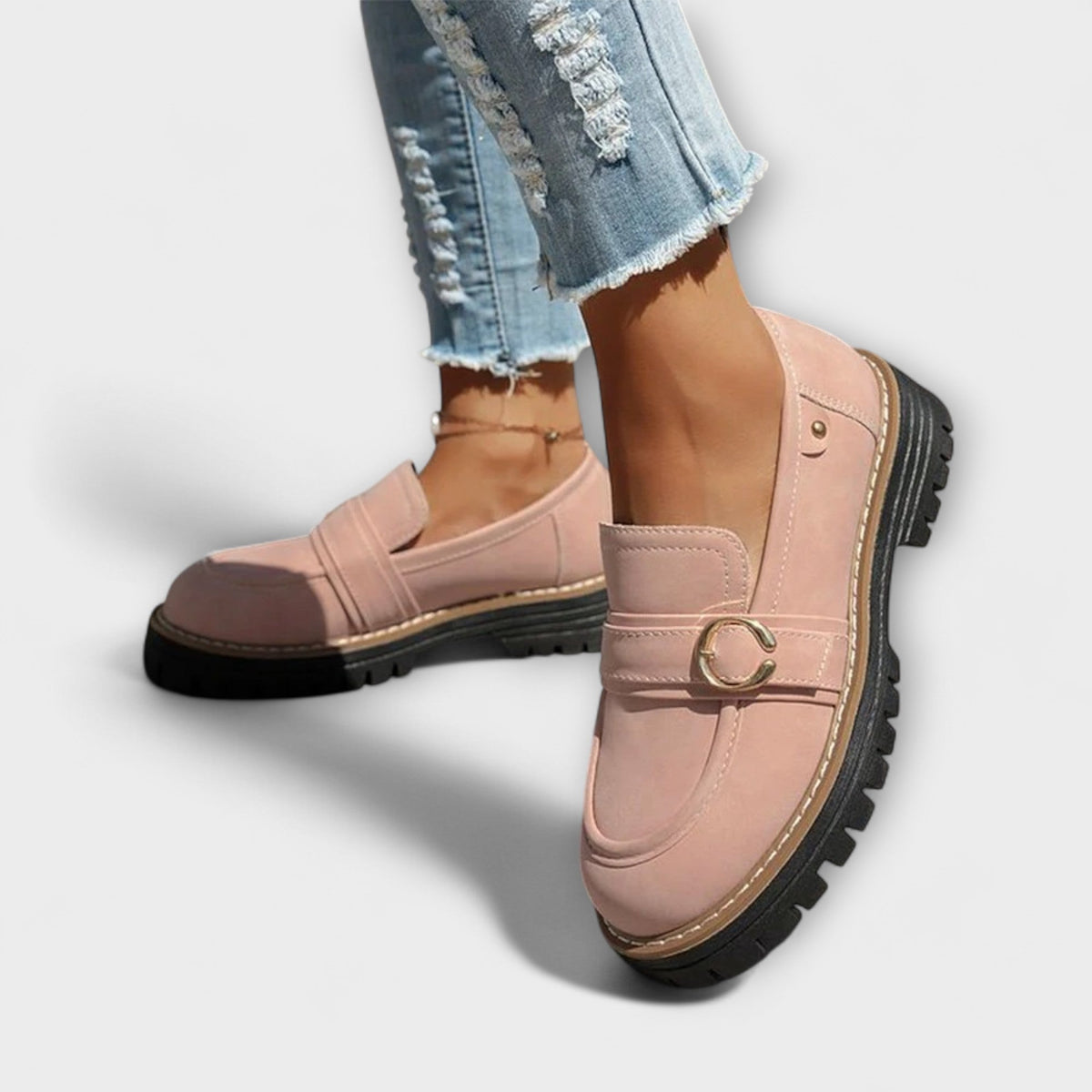 Mocasines Casual de Punta Redonda — modelo Lora™ (imagen 3)