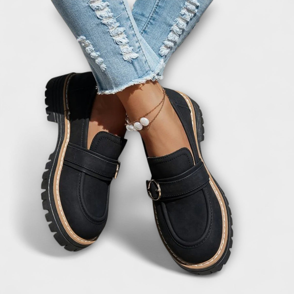 Mocasines Casual de Punta Redonda — modelo Lora™ (imagen 16)