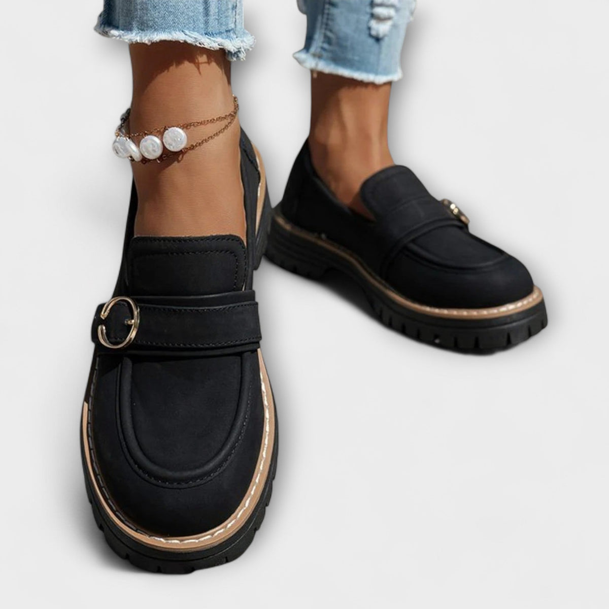 Mocasines Casual de Punta Redonda — modelo Lora™ (imagen 17)