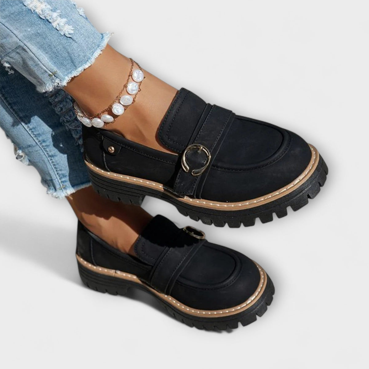Mocasines Casual de Punta Redonda — modelo Lora™ (imagen 18)
