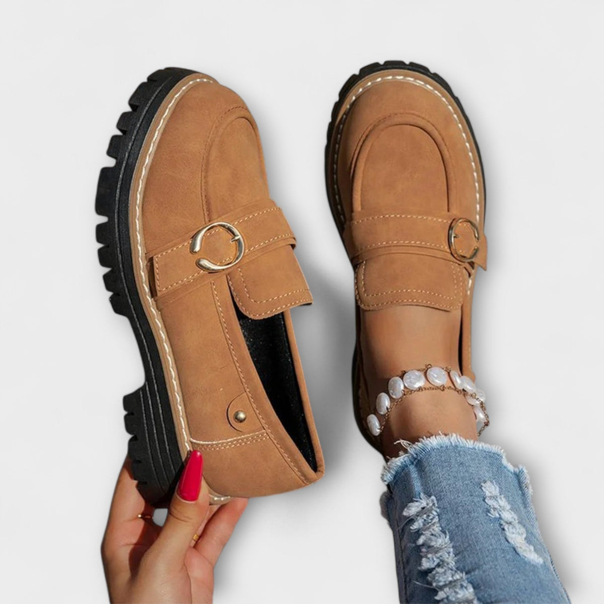 Mocasines Casual de Punta Redonda — modelo Lora™ (imagen 2)