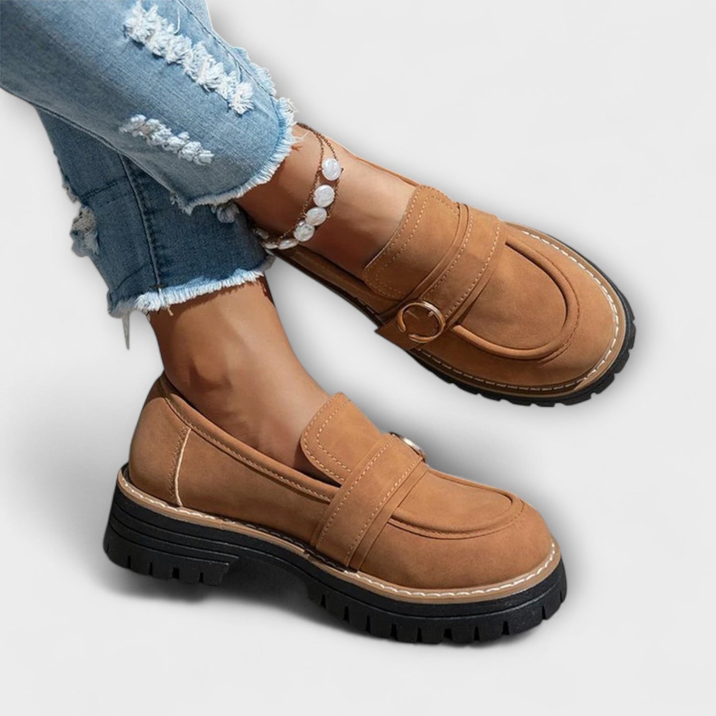 Mocasines Casual de Punta Redonda — modelo Lora™ (imagen 9)