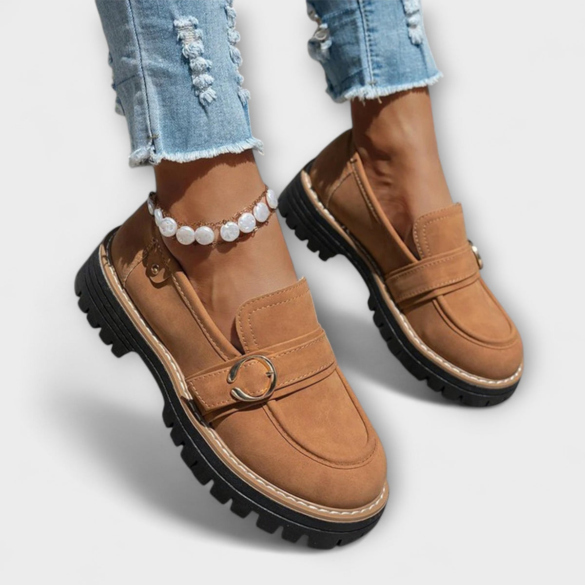 Mocasines Casual de Punta Redonda — modelo Lora™ (imagen 10)