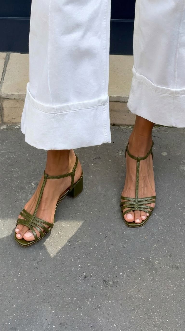 Sandalias doradas de elegancia diaria — modelo Allegra (imagen 9)