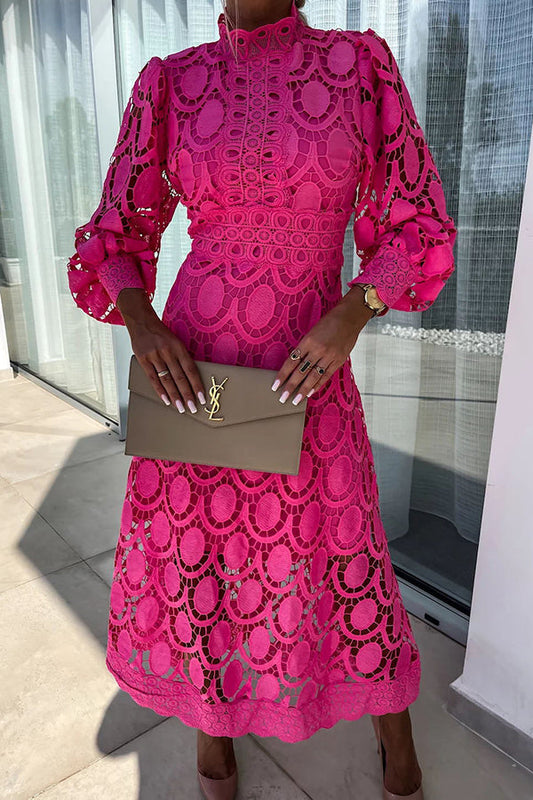Encaje romántico con elegancia — modelo Vestido Noor™