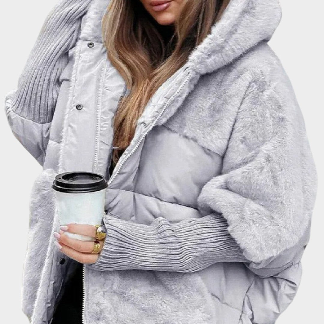 Abrigo de Invierno Patchwork — modelo Daisy™ (imagen 2)