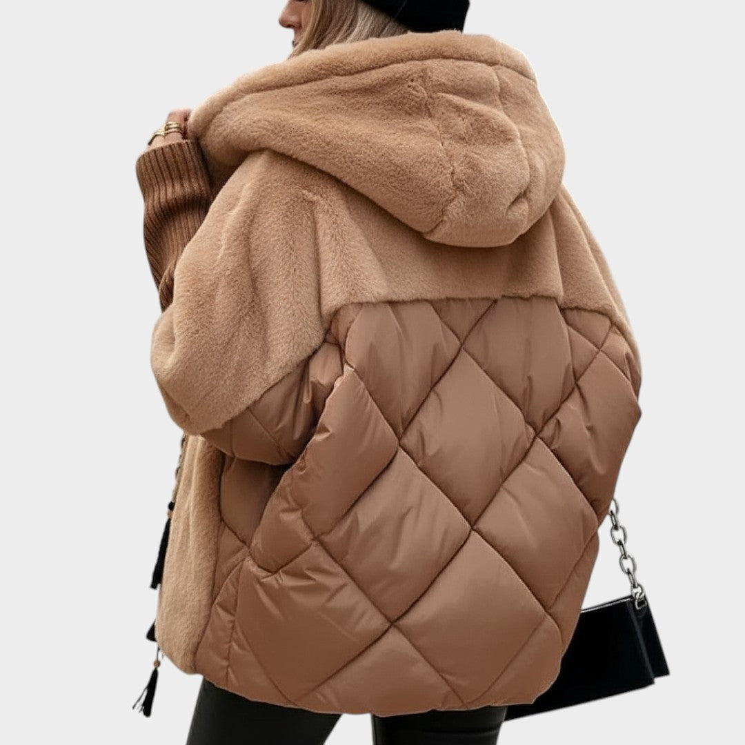 Abrigo de Invierno Patchwork — modelo Daisy™ (imagen 5)