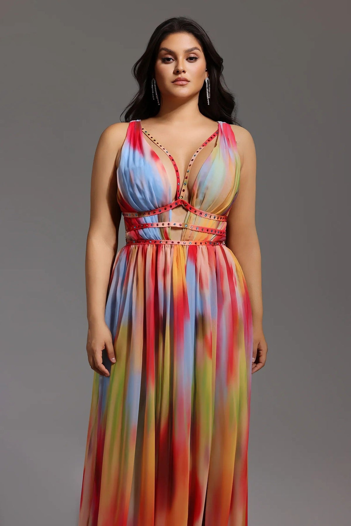 Vestido Lara™ - Vestido floral Multicolor, elegante y Fluido (imagen 5)