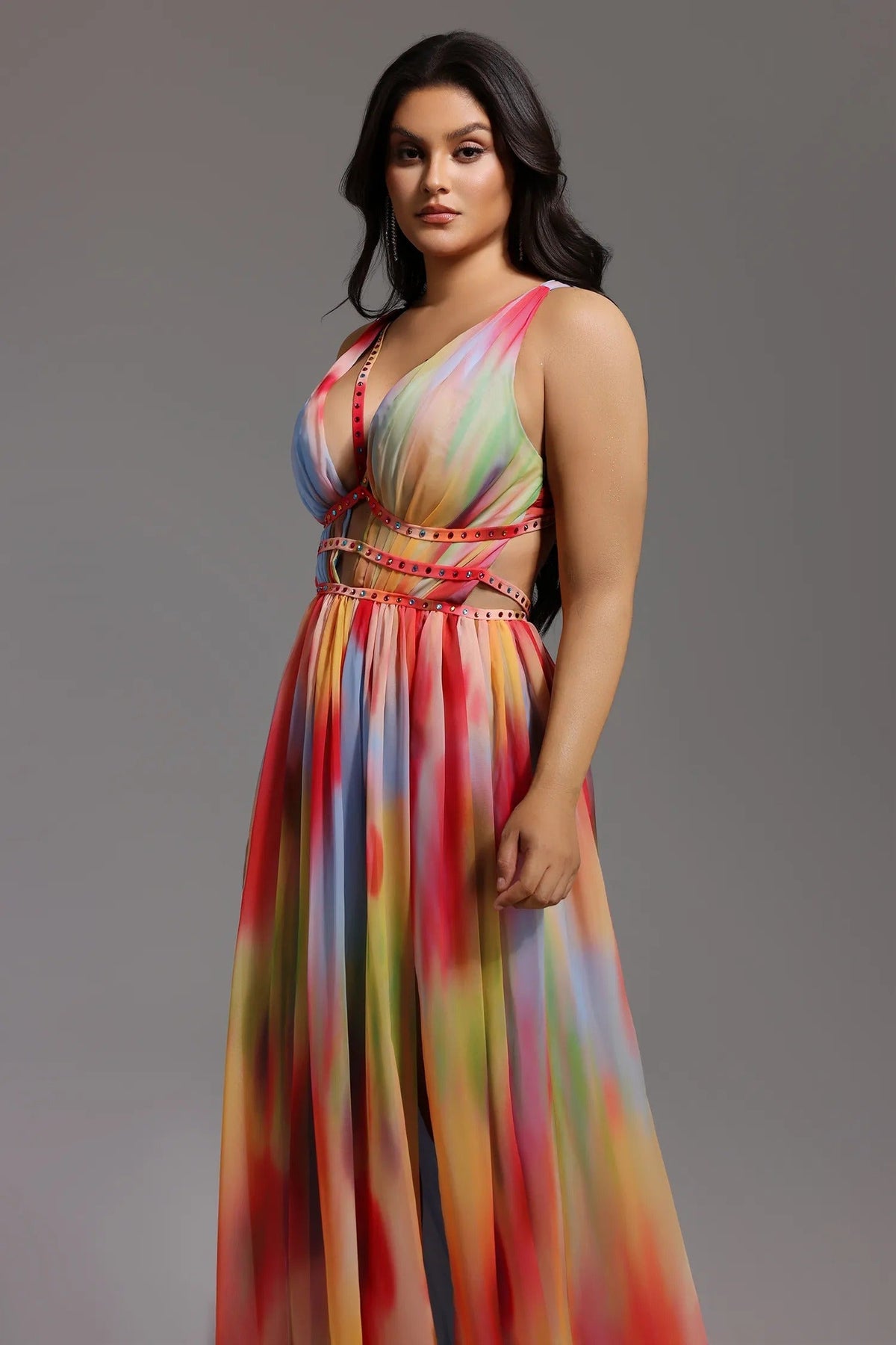 Vestido Lara™ - Vestido floral Multicolor, elegante y Fluido (imagen 4)