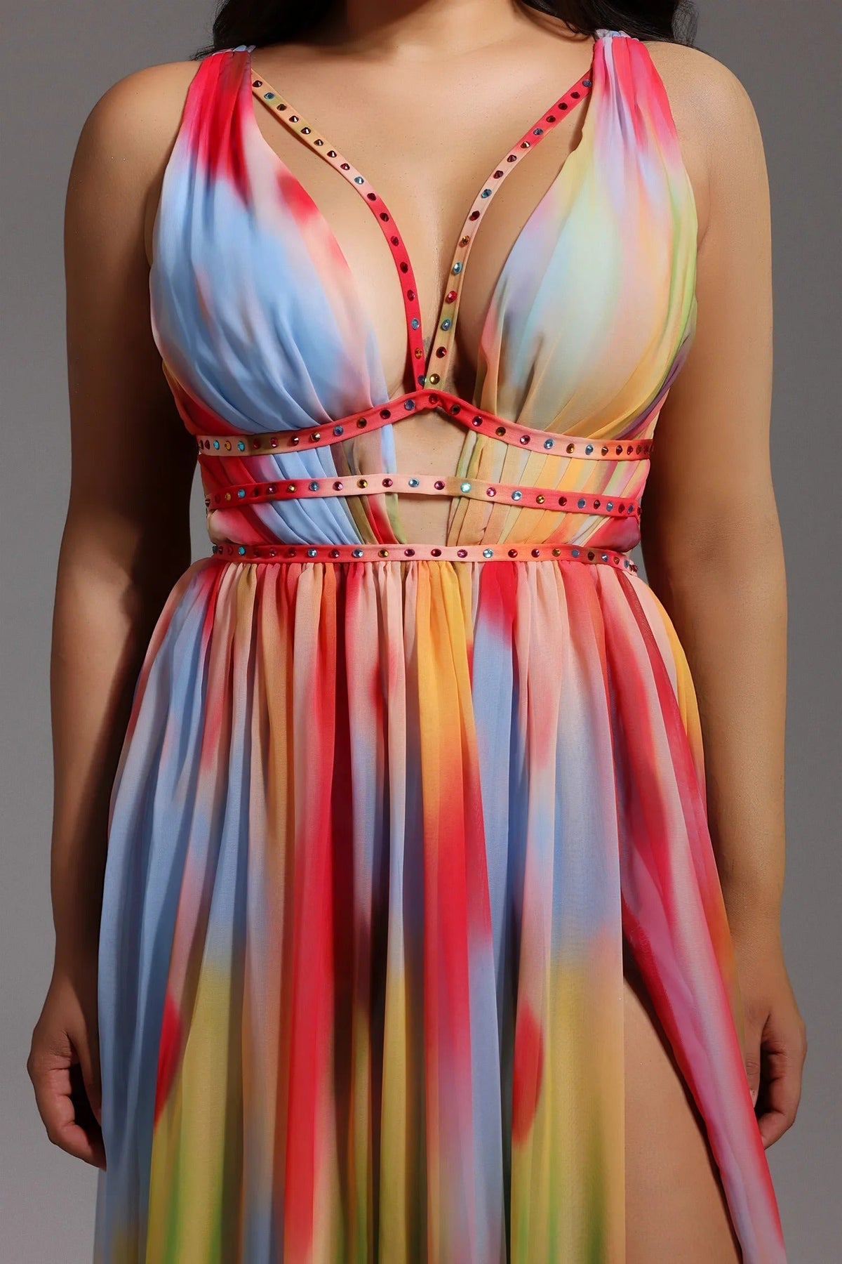 Vestido Lara™ - Vestido floral Multicolor, elegante y Fluido (imagen 6)