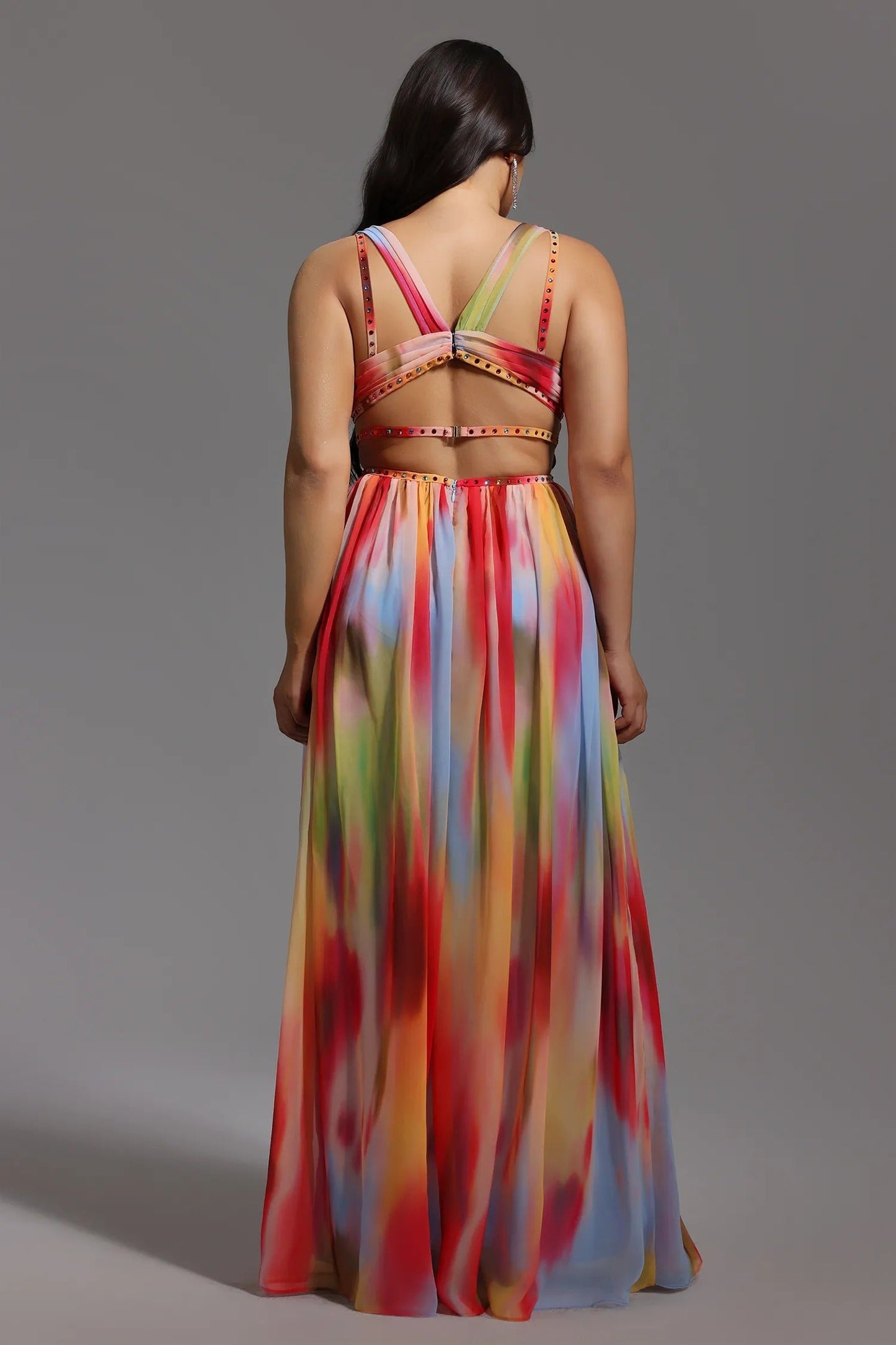 Vestido Lara™ - Vestido floral Multicolor, elegante y Fluido (imagen 3)
