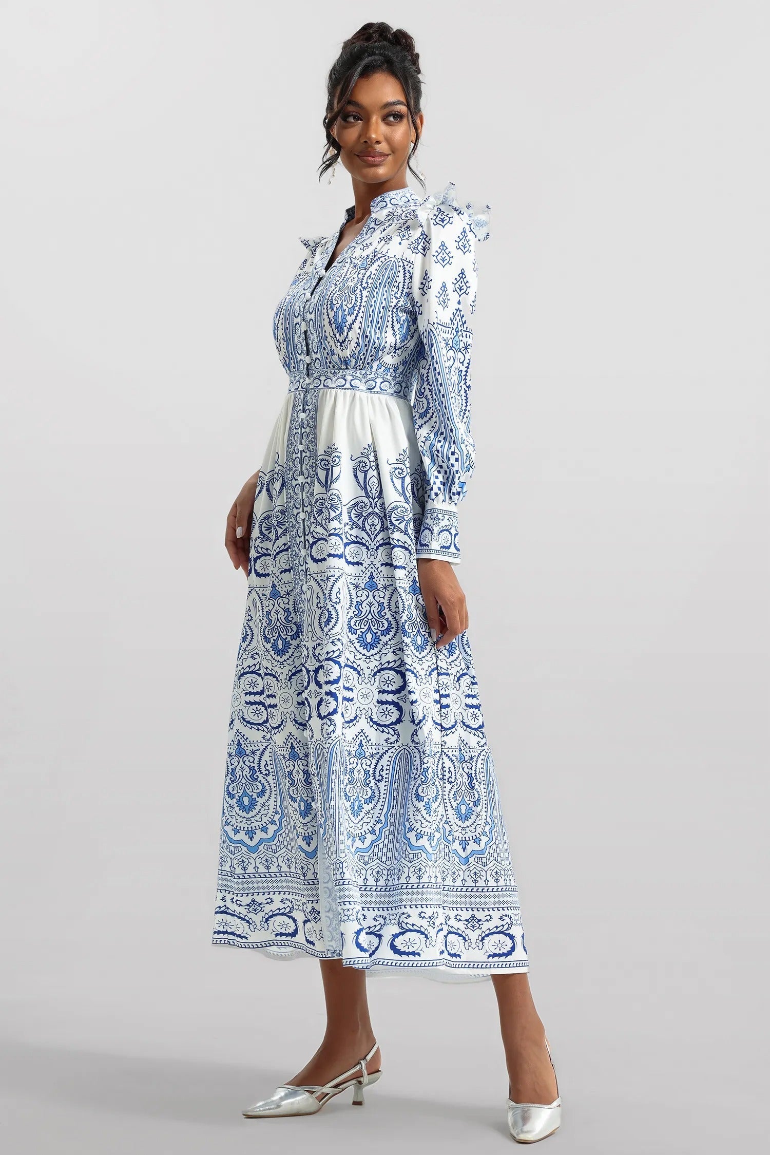 Elegancia atemporal con esencia mediterránea — modelo Vestido Triana™