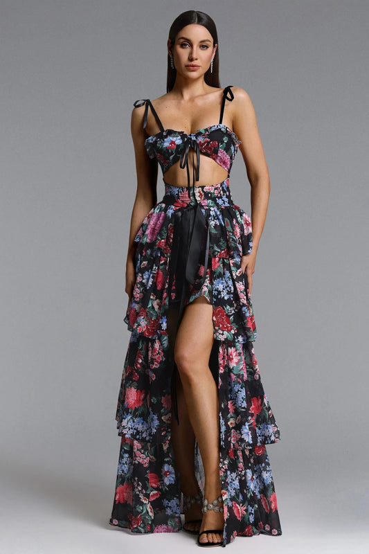 Elegancia Floral que Deslumbra — modelo Vestido Valeria™