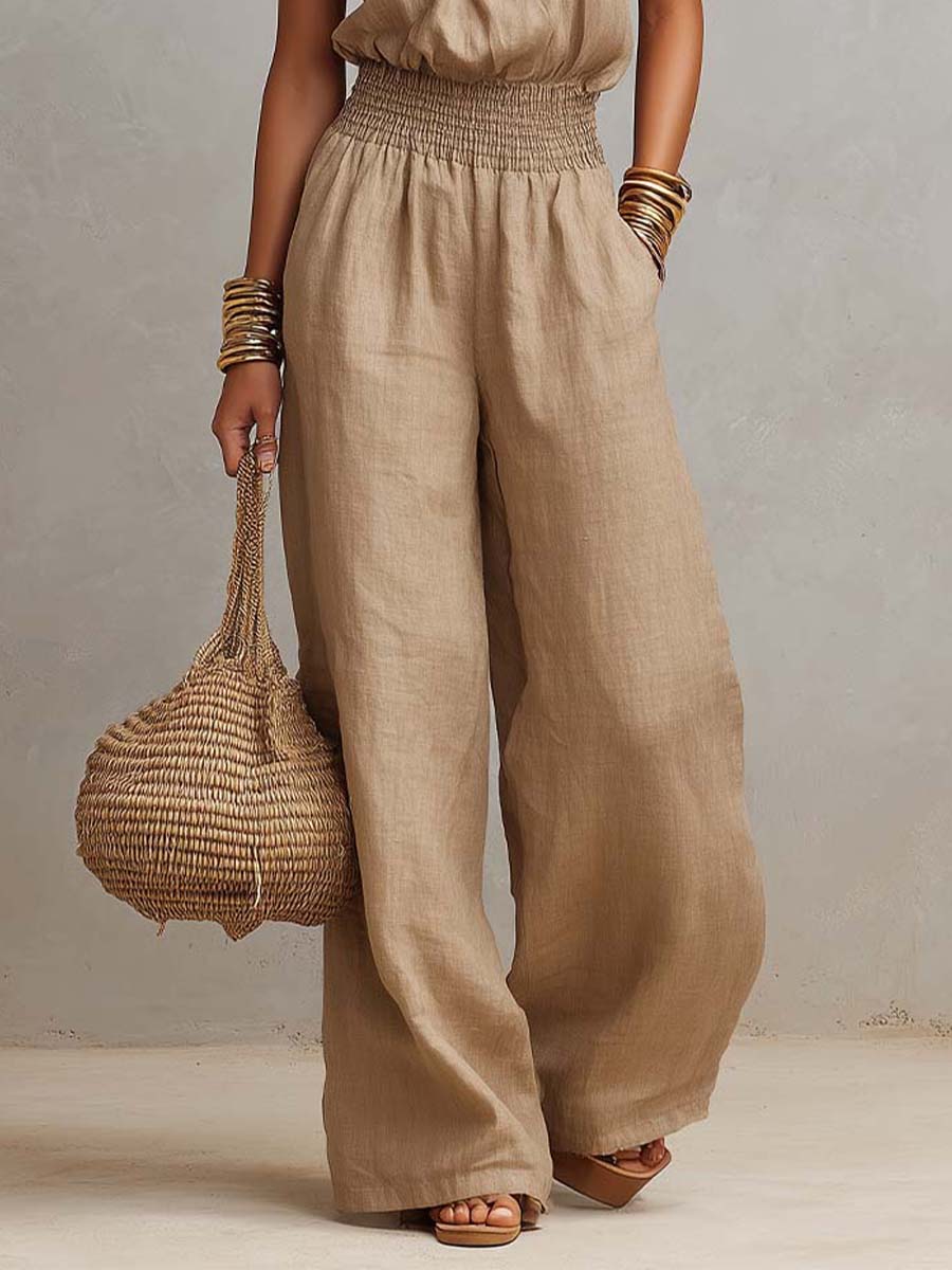 Lara - Mono Boho Casual con Escote Halter y Fluido (imagen 10)