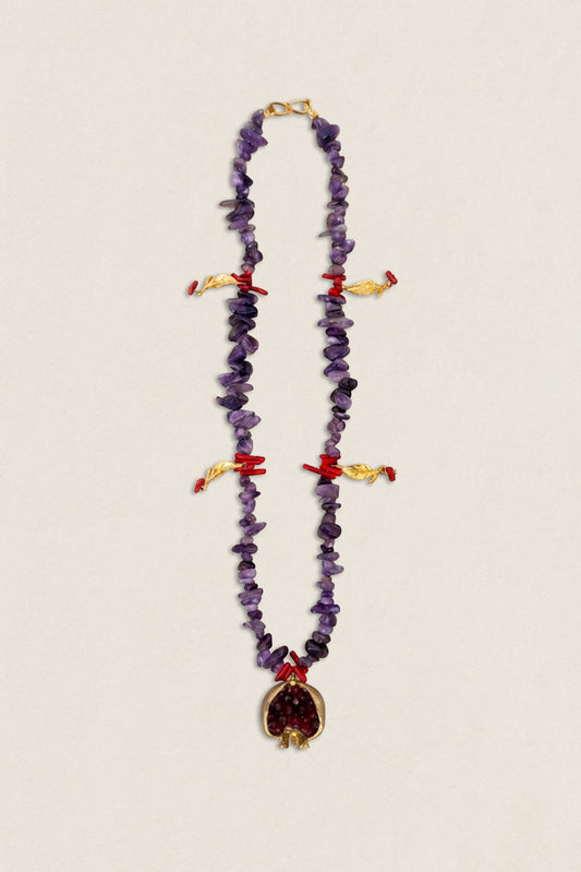 Collar Mauve Granada Hojas CO98