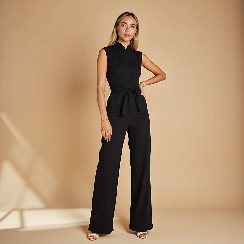 Mono Elegante Sin Mangas — modelo Sofia (imagen 11)