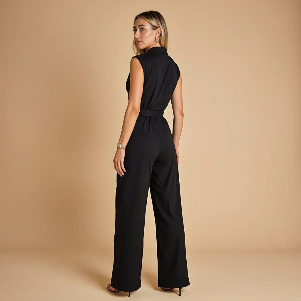 Mono Elegante Sin Mangas — modelo Sofia (imagen 10)