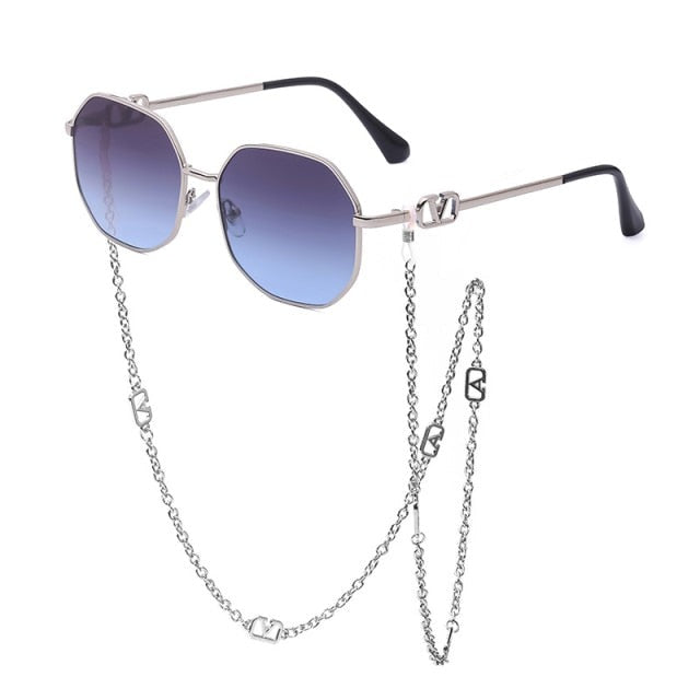 Gafas de sol de metal con lente degradada — modelo Stormi (imagen 2)