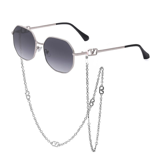 Gafas de sol de metal con lente degradada — modelo Stormi (imagen 5)