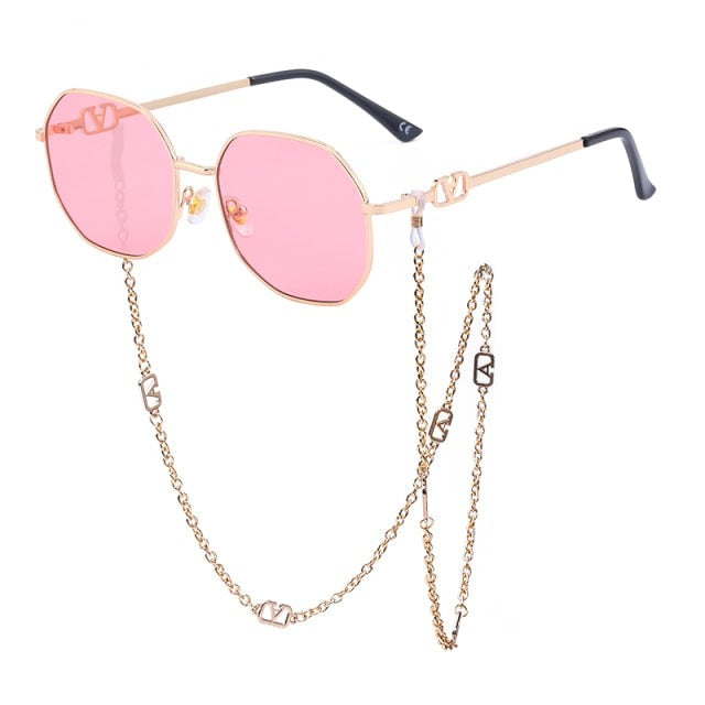 Gafas de sol de metal con lente degradada — modelo Stormi (imagen 7)