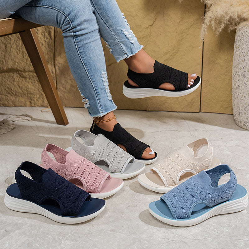 Sandalias con plataforma transpirable — modelo Zina (imagen 11)