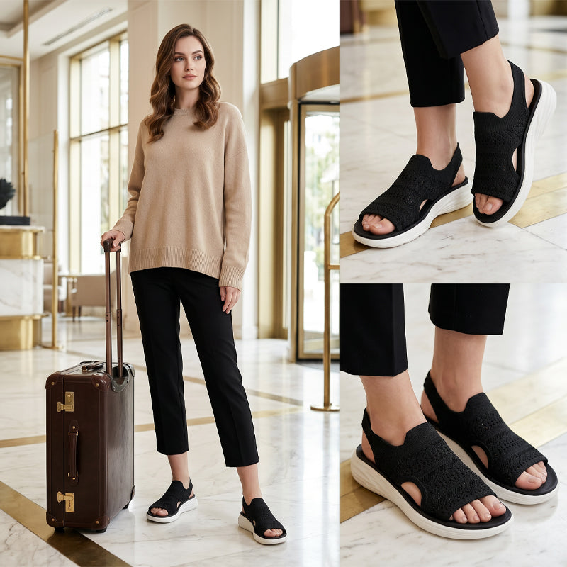 Sandalias con plataforma transpirable — modelo Zina (imagen 12)