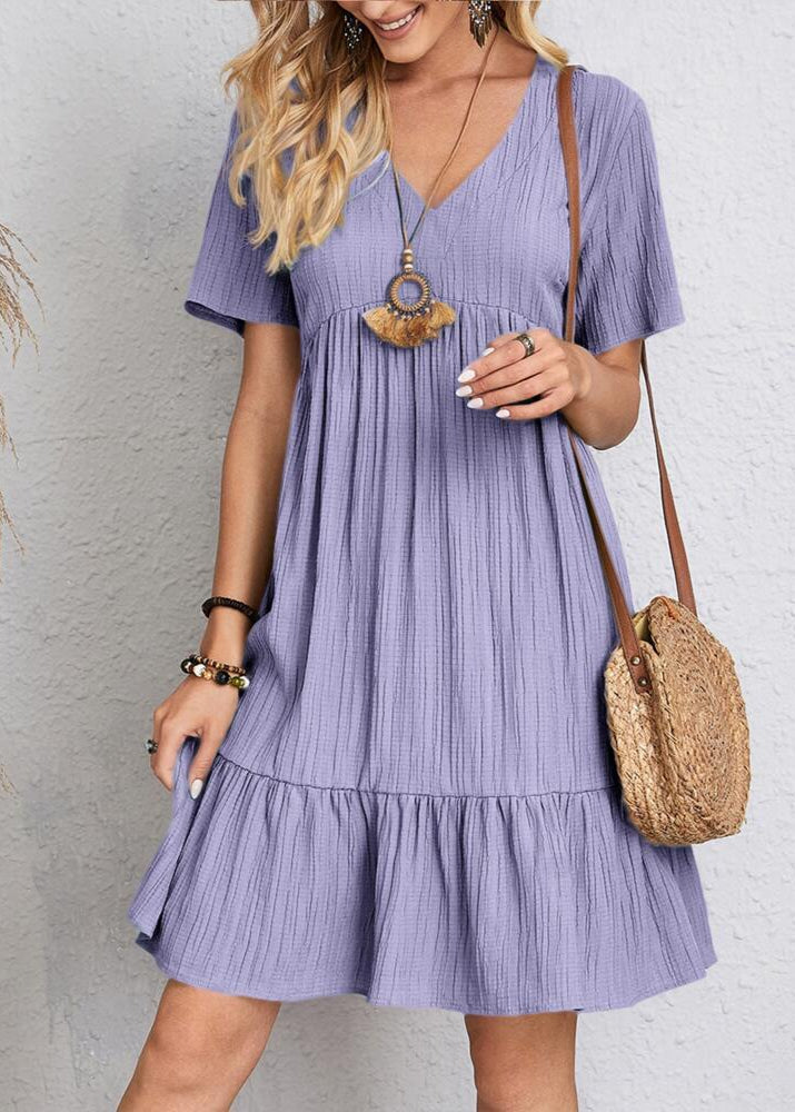 Corte elegante que disimula el vientre — modelo Vestido Vera™ (imagen 7)