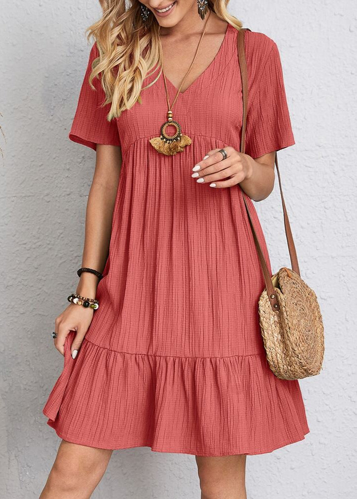 Corte elegante que disimula el vientre — modelo Vestido Vera™ (imagen 3)